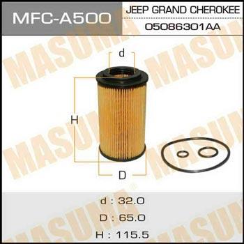 Masuma MFC-A500 Oil Filter MFCA500