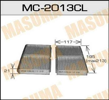 Masuma MC-2013CL Filter, interior air MC2013CL
