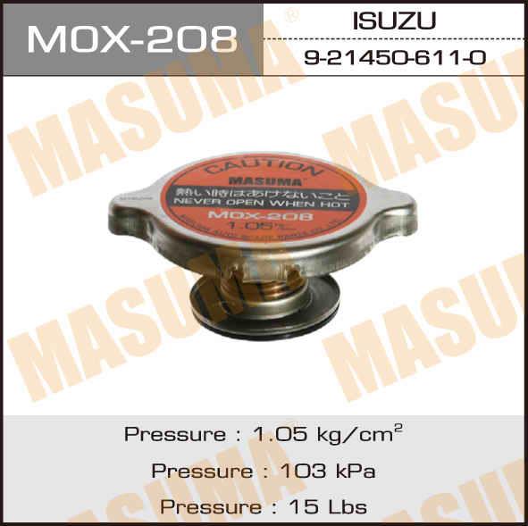 Masuma MOX-208 Radiator cover MOX208