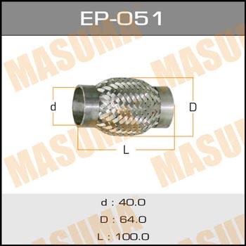 Masuma EP-051 Corrugated pipe EP051