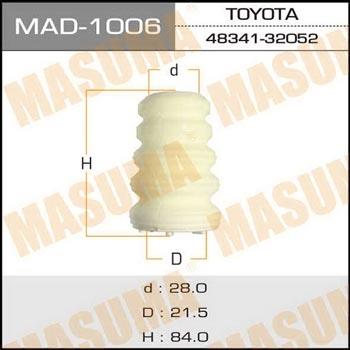 Masuma MAD-1006 Rubber buffer, suspension MAD1006