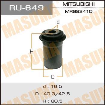 Masuma RU-649 Silent block RU649