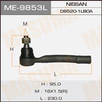 Masuma ME-9853L Tie rod end left ME9853L