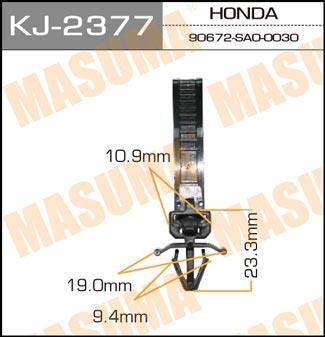 Masuma KJ-2377 Clip, trim/protective strip KJ2377