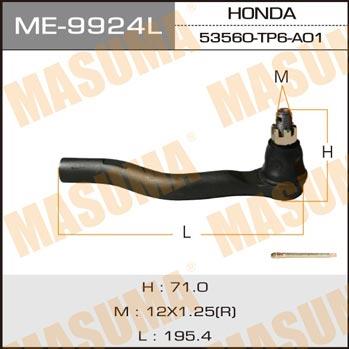 Masuma ME-9924L Tie rod end left ME9924L