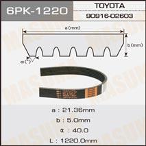 Masuma 6PK-1220 V-ribbed belt 6PK1220 6PK1220