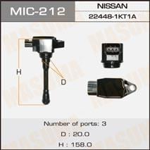 Masuma MIC-212 Ignition coil MIC212