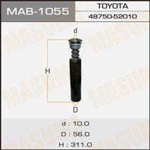 Masuma MAB-1055 Bellow and bump for 1 shock absorber MAB1055