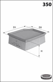 MecaFilter ELP9450 Air filter ELP9450