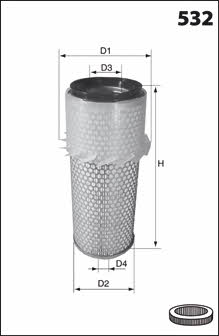 MecaFilter FA3400 Air filter FA3400