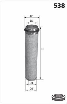 MecaFilter FA3411 Air filter FA3411