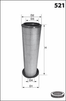 MecaFilter FA3558 Air filter FA3558