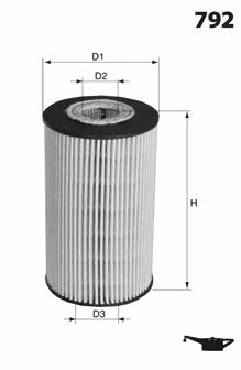 Oil Filter MecaFilter ELH4364