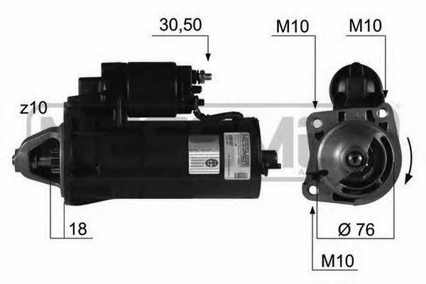 Messmer 220167 Starter 220167