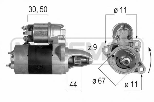 Messmer 220173 Starter 220173