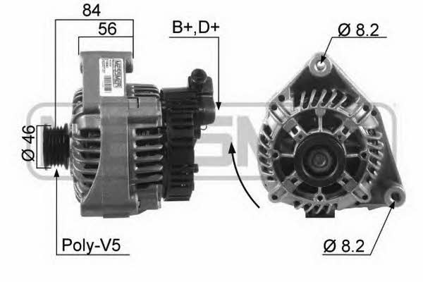 Messmer 210040 Alternator 210040