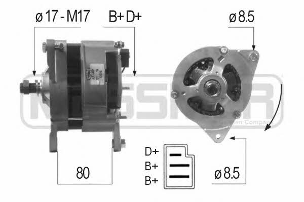 Messmer 210060 Alternator 210060