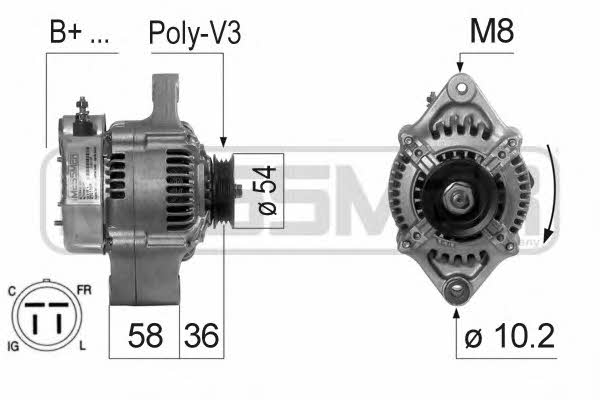 Messmer 210119 Alternator 210119