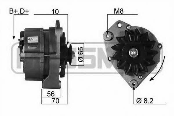 Messmer 210129 Alternator 210129