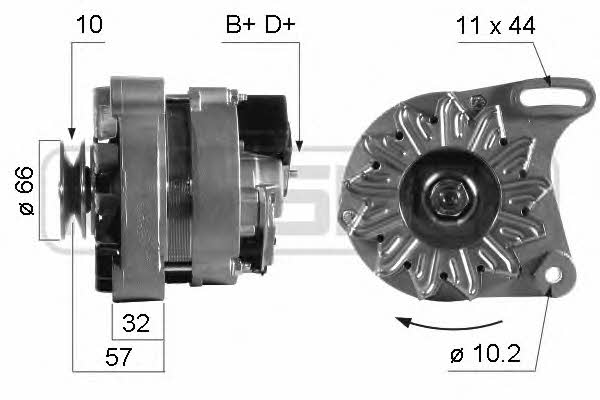 Messmer 210269 Alternator 210269