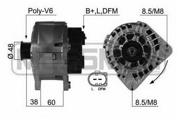 Messmer 210410 Alternator 210410