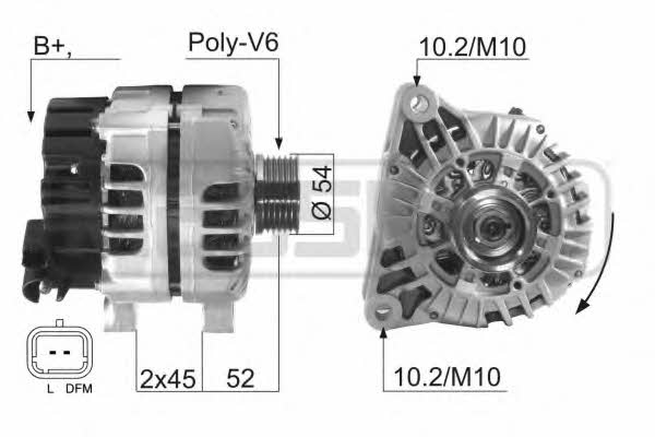 Messmer 210604 Alternator 210604