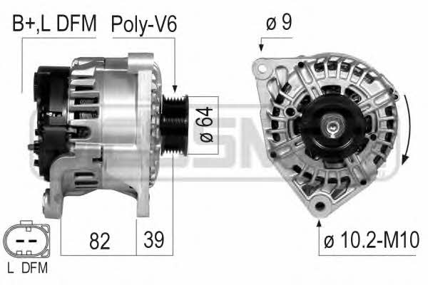 Messmer 210695 Alternator 210695