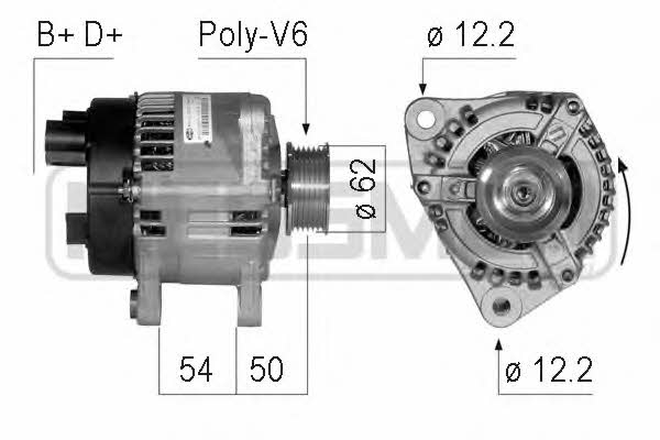 Messmer 210742 Alternator 210742