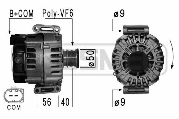 Messmer 210897 Alternator 210897