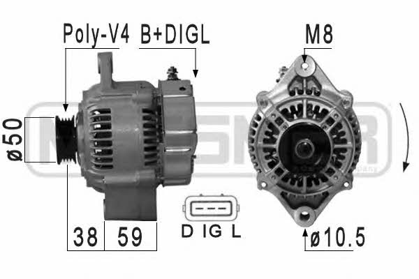 Messmer 210888 Alternator 210888