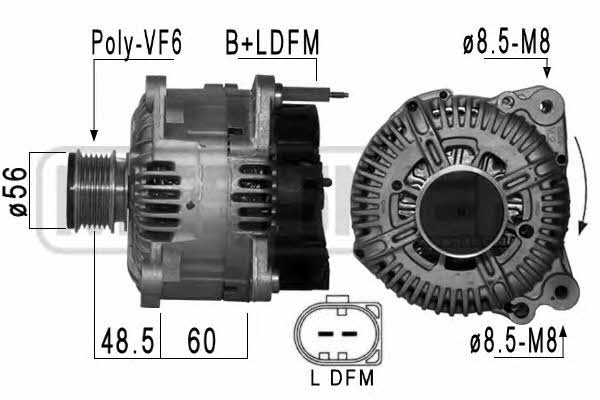 Messmer 210898 Alternator 210898