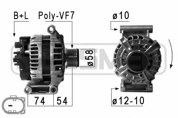 Messmer 210949 Alternator 210949