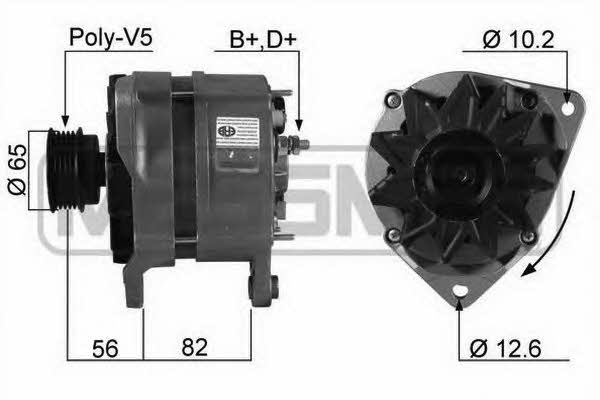 Messmer 210212 Alternator 210212