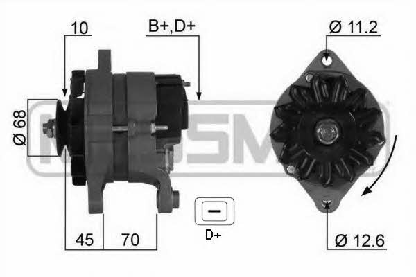 Messmer 210235 Alternator 210235