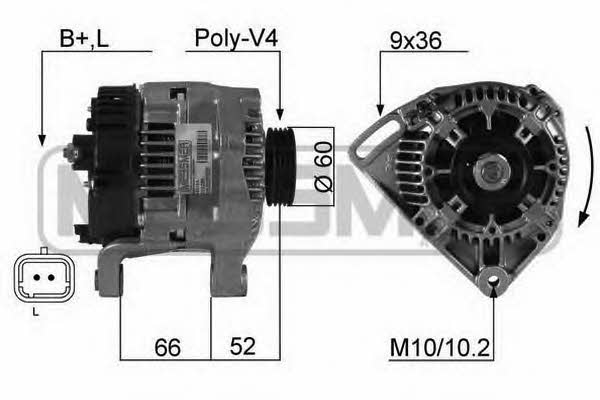 Messmer 210285 Alternator 210285