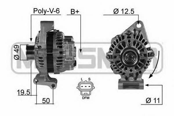 Messmer 210367 Alternator 210367