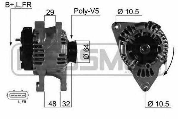 Messmer 210377 Alternator 210377