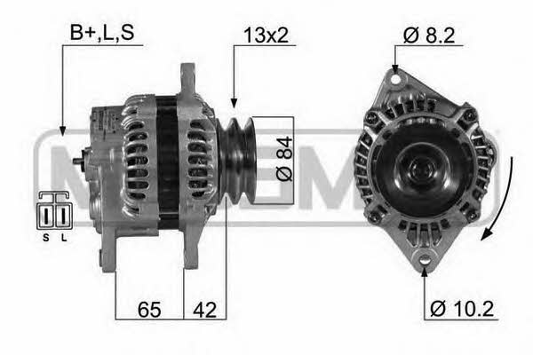 Messmer 210442 Alternator 210442