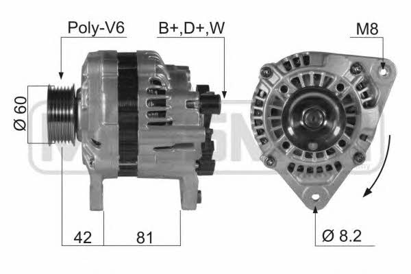 Messmer 210446 Alternator 210446