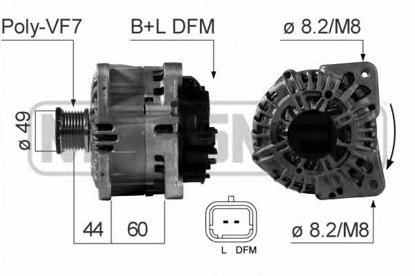 Messmer 210509 Alternator 210509