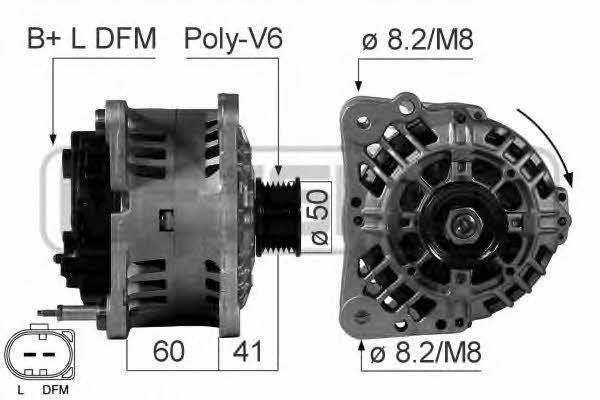 Messmer 210568 Alternator 210568