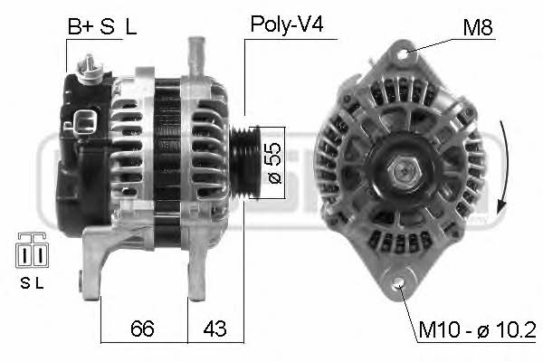 Messmer 210658 Alternator 210658