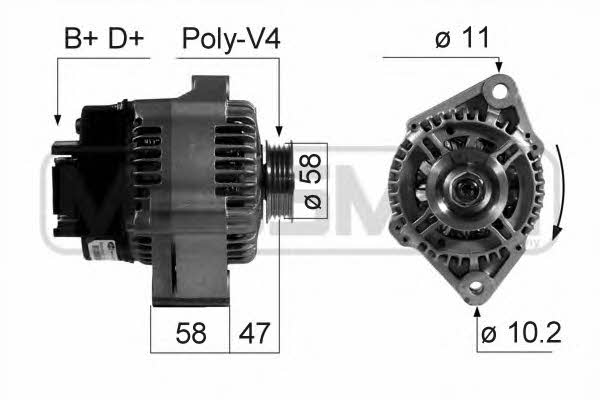 Messmer 210667 Alternator 210667