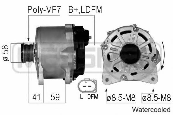 Messmer 210777 Alternator 210777