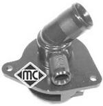Engine coolant water outlet Fiat: 03641 Metalcaucho Coolant pump housing