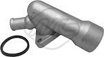 Engine coolant water outlet Peugeot 607: 05227 Metalcaucho Coolant pump housing