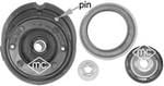 Metalcaucho 05876 Strut bearing with bearing kit 05876