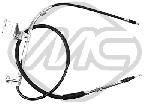 Metalcaucho 80576 Parking brake cable, right 80576