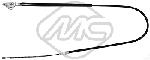 Metalcaucho 80165 Parking brake cable, right 80165