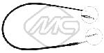Metalcaucho 83907 Parking brake cable, right 83907